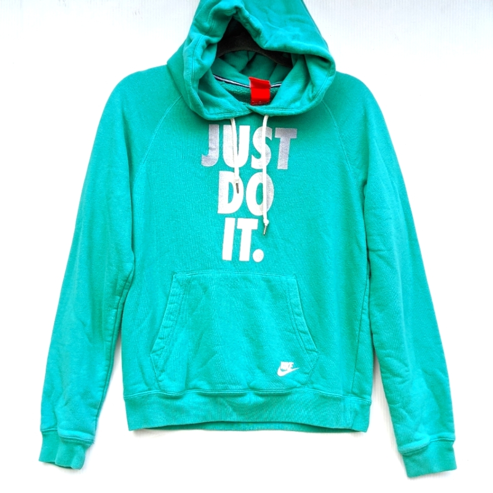 NIKE just do it pull-over hoodie